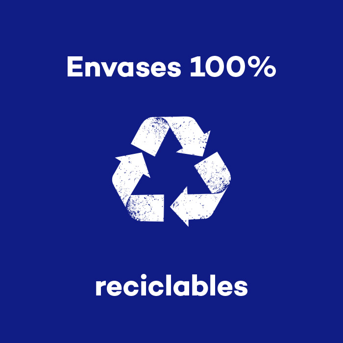 Envases 100% reciclables