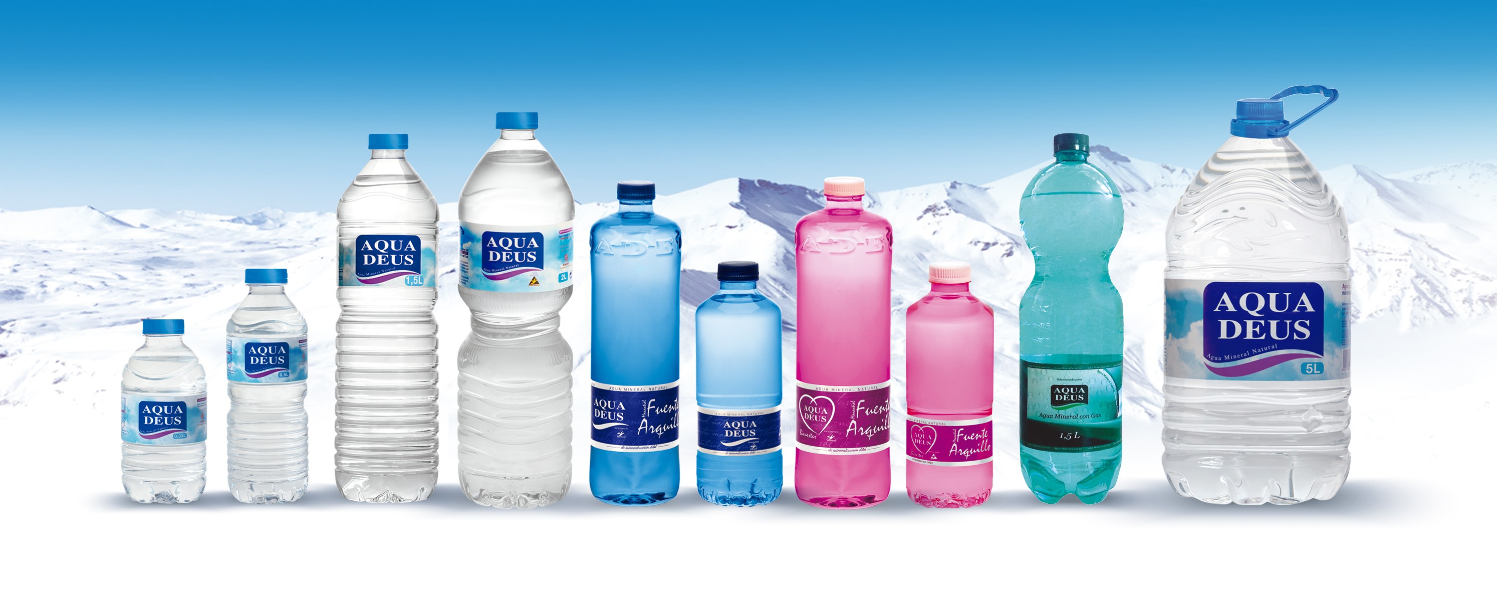 Bodegón: Todas las botellas de Aquadeus