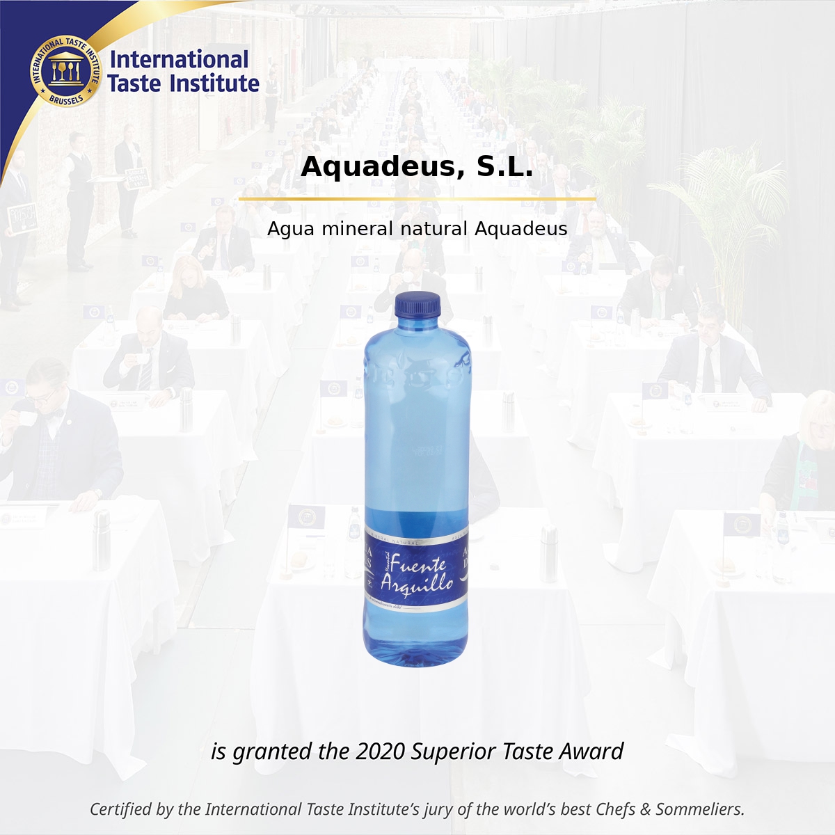 Agua mineral natural Aquadeus
