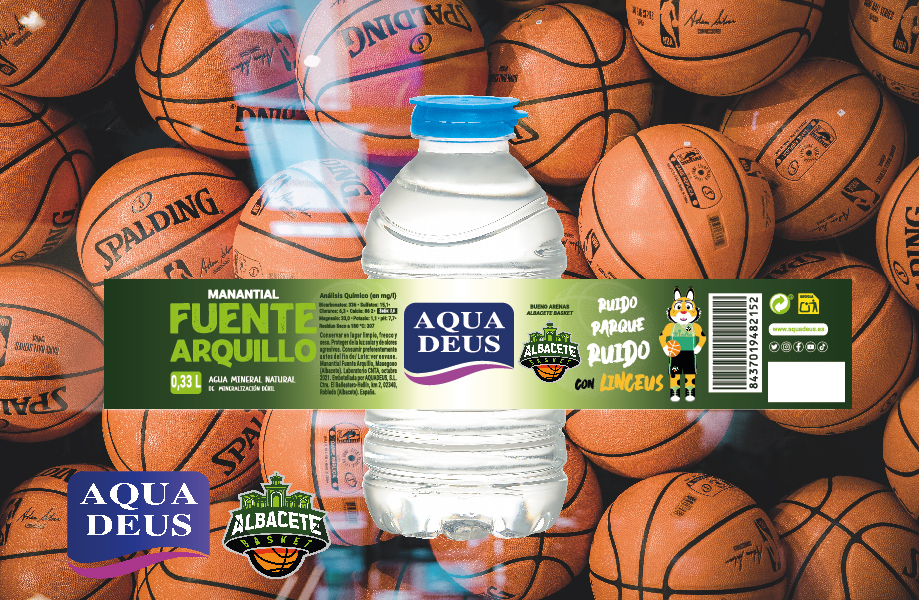 Aquadeus promociona al Albacete Basket